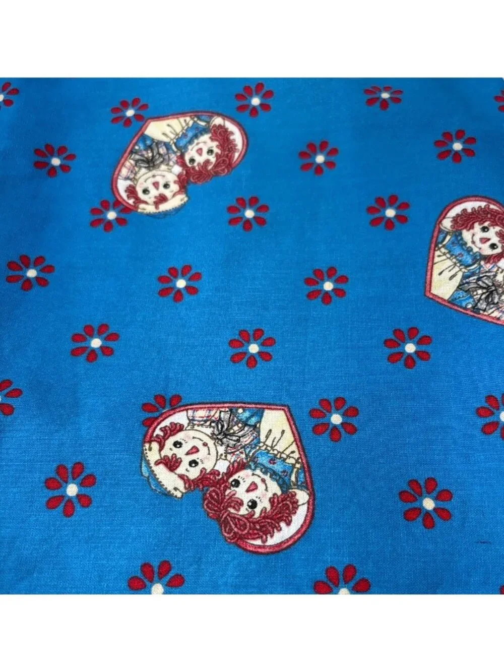 Daisy Kingdom Raggedy Ann Cotton Fabric 42